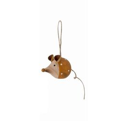 Bloomingville Christmas tree decorations - Fron - brown (2)