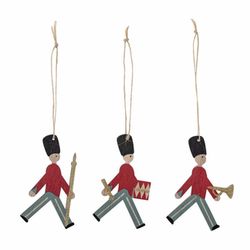 Bloomingville Guardsmen - ornament - red (Red)