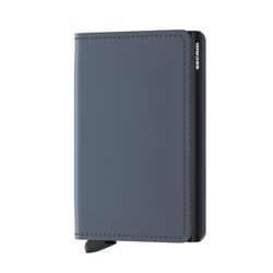 Secrid Slim Wallet Matte (68x102x16mm) - gray (GREY)