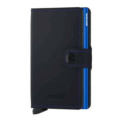 Secrid Mini Wallet Matte (65x102x21mm) - blue (Black Blue)