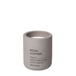 Blomus Bougie Parfumée - Royal Leather (Ø 6,5 CM) - gris/brun (00)