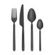 Blomus Cutlery - 16 pieces - black (Black )
