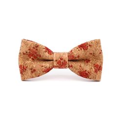 Mr. Célestin Cork bow tie - Salagado - brown (Marcuya)
