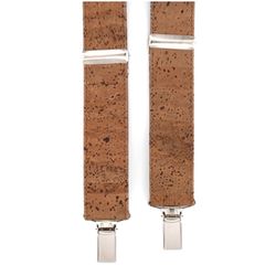 Mr. Célestin Cork suspenders - Cascais - brown (Dark T)