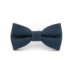 Mr. Célestin Pinatex bow tie  - blue (Ocean N)