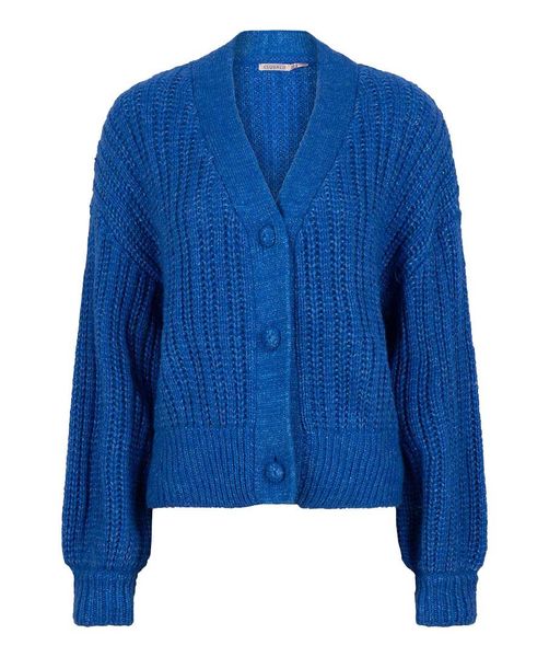 Blue chunky knit outlet cardigan