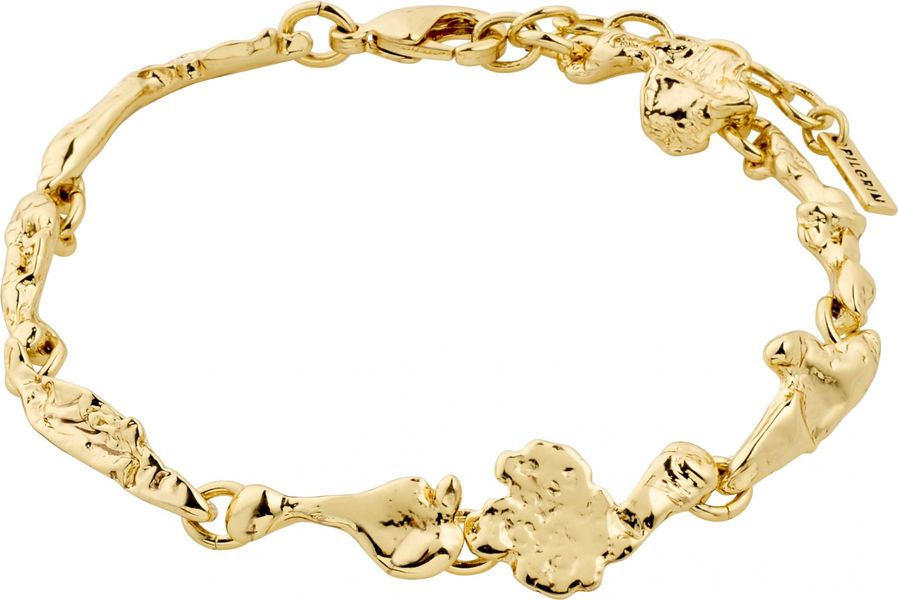 Pilgrim Recyceltes Armband - Solidarity - gold (GOLD)