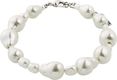 Pilgrim Bracelet perles - Willpower  - blanc (SILVER)