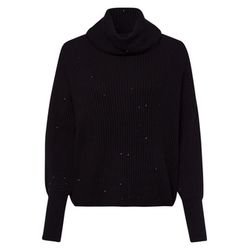 Zero Turtleneck sweater with sequins - black (9105)