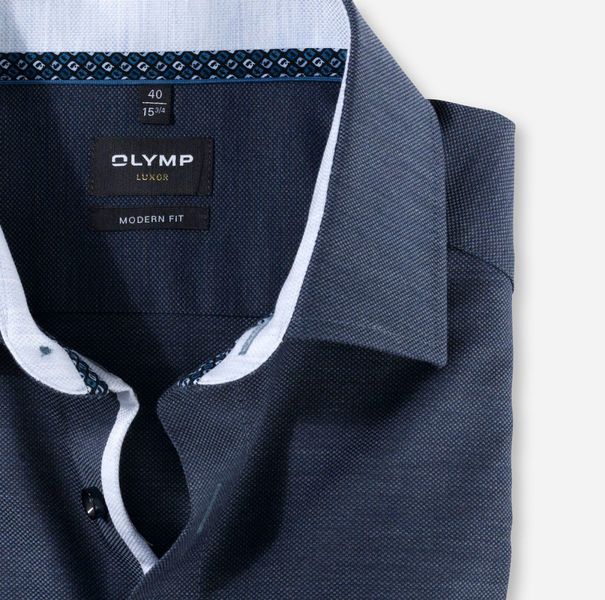 Olymp Luxor Modern Fit Business Shirt - blue (18)
