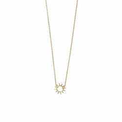 Riverstones Necklace - Rise - gold (Gold)