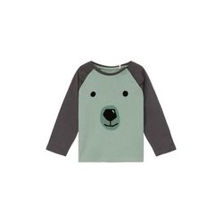 s.Oliver Red Label Bear face longsleeve  - green (7223)