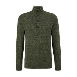 s.Oliver Red Label Troyer chiné en coton  - vert (78W1)