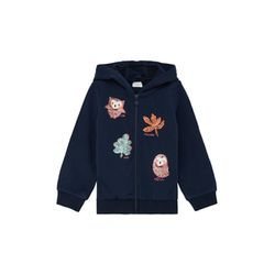 s.Oliver Red Label Cotton mix hooded jacket  - blue (5952)