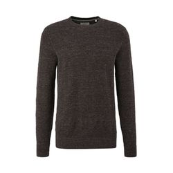 s.Oliver Red Label Pullover in Inside-Out-Optik - braun (88W1)