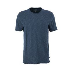 Q/S designed by Jersey T-Shirt mit Rundhalsausschnitt  - blau (58W0)