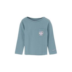 s.Oliver Red Label Longsleeve with breast pocket - blue (6352)
