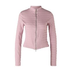 Q/S designed by Jacket with a textured pattern - pink (4311)