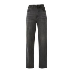 s.Oliver Red Label Suri: Wide leg-Jeans mit Glitzergarn - grau (96Z6)