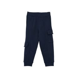 s.Oliver Red Label Pantalon sweat en doux mélange de coton - bleu (5952)