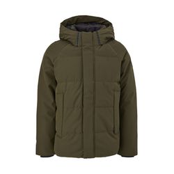 Q/S designed by Jacket with removable hood - green (7934)