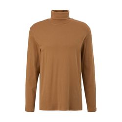 s.Oliver Red Label Long sleeve shirt with turtleneck  - brown (8469)
