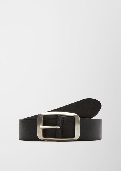 s.Oliver Red Label Leather waist belt - black (9999)