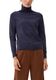 s.Oliver Red Label Fine knit turtleneck sweater - blue (5959)