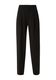 s.Oliver Red Label Loose: business trousers with pleat  - black (9999)