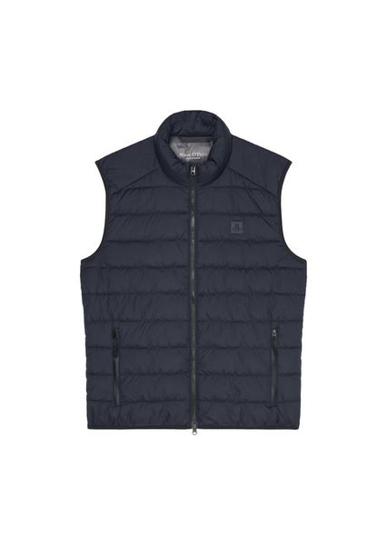 Marc O'Polo RECYCLED QUALITY QUILTED VEST - blue (898)