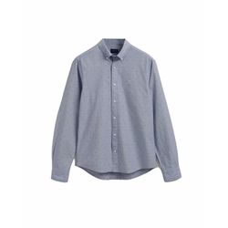 Gant Slim fit dobby shirt - blue (436)