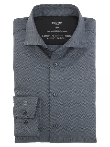 Olymp Modern fit: shirt - gray (67)