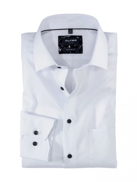 Olymp OLYMP Luxor modern fit chemise business  - blanc (00)