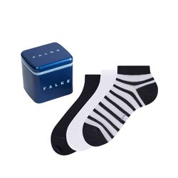 Falke Sneakers socks Happy Box 3-Pack - white/blue (0020)