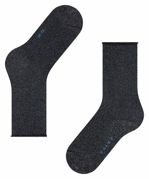 Falke Socken - Shiny - blau (6370)