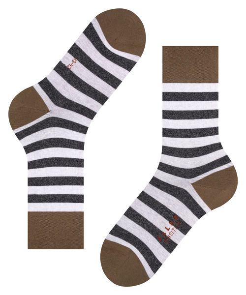 Falke Socks - Sensitive Mapped Line - brown (5810)