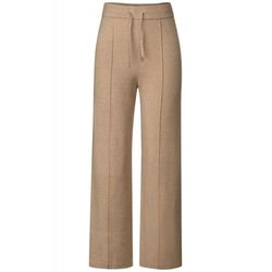 Street One Casual Fit Knitted trousers - beige (14131)