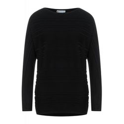 Street One Sweater with dolman sleeves - black (10001)
