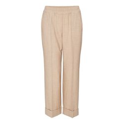 Opus Pantalon en tissu - Maikito brushed - beige (8056)