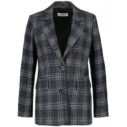 Gerry Weber Collection Blazer with check pattern - blue (08085)