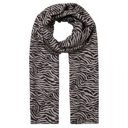 More & More Print scarf with zebra design   - beige (2230)