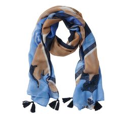 Betty Barclay Summer scarf - blue (8868)