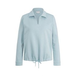 Tom Tailor Sweatshirt with a drawstring - blue (30838)