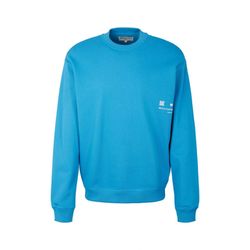 Tom Tailor Denim Crewneck sweater with print - blue (30095)