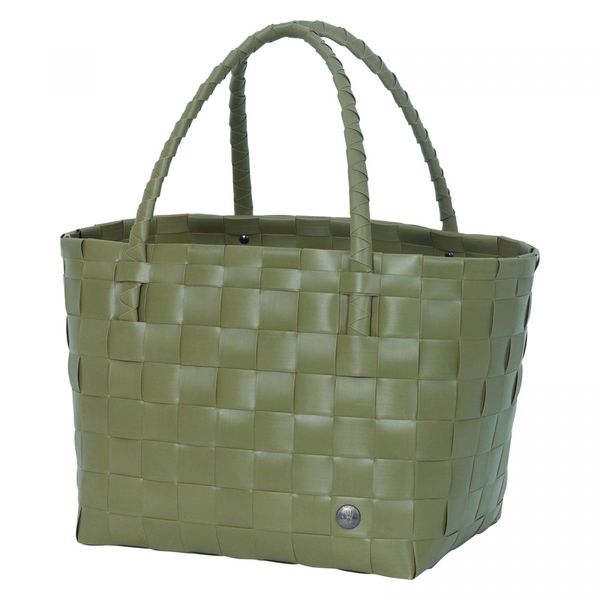 Handed by Recycled plastic shopper - Paris - green (151)