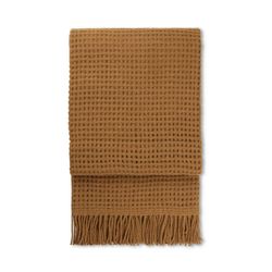 Elvang Blanket - Basket  - brown (Camel)