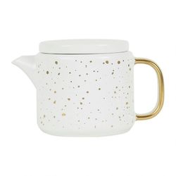 SEMA Design Teekanne mit Filter - gold/weiß (Blanc)