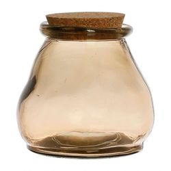 SEMA Design Jar with lid - brown (Nude)