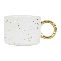 SEMA Design Tasse à Thé - gold/blanc (Blanc)