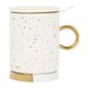 SEMA Design Mug with filter - gold/white (Blanc)